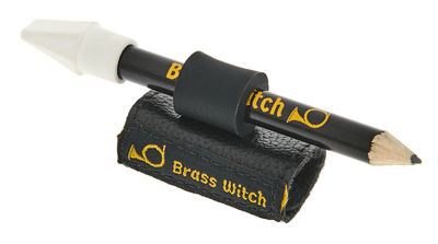 Brass Witch Pencil Holder Baby