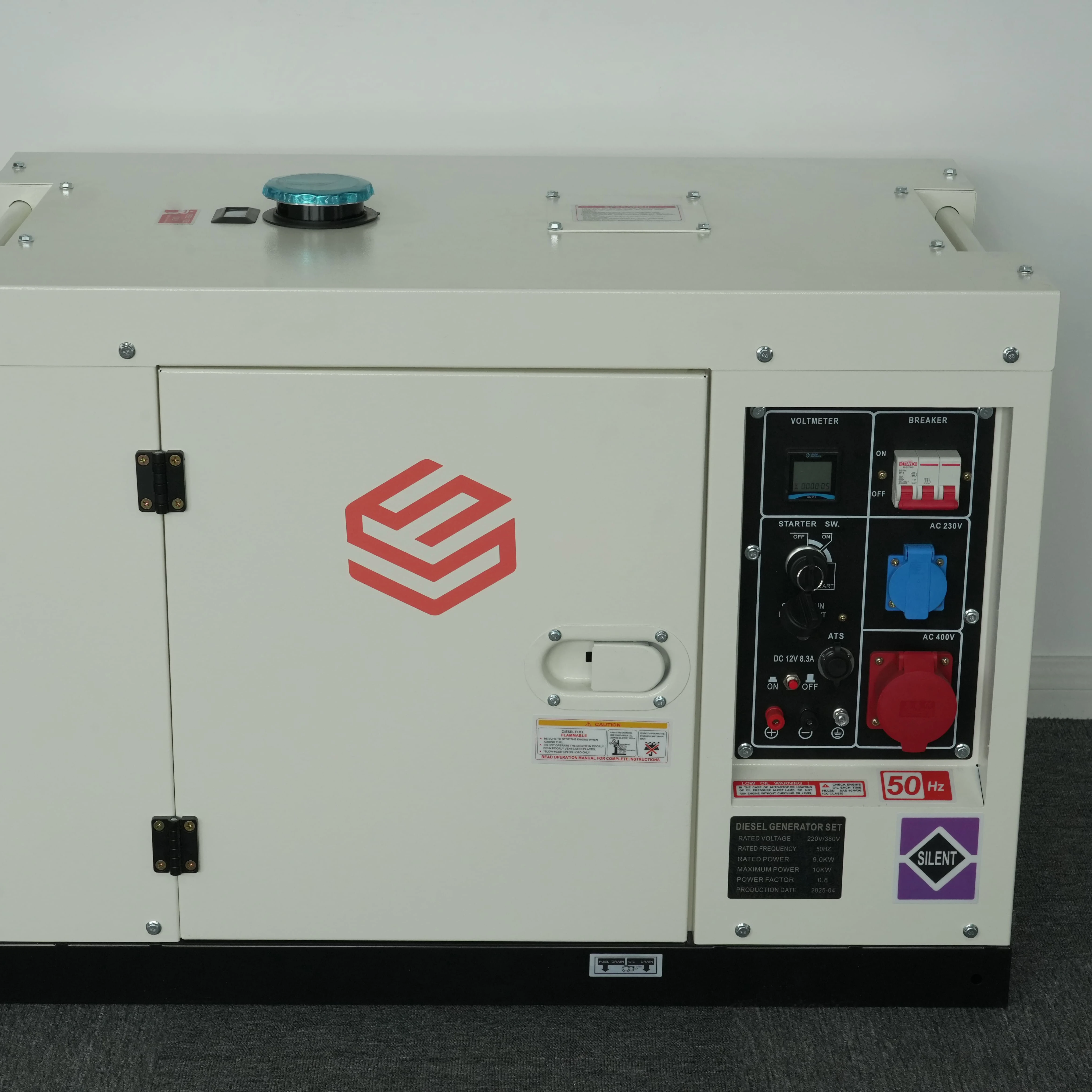 6KVA 8,5KVA 10KVA 12KVA 16KVA 18KVA 20KVA Super Silent Diesel Genset Tragbare Generatoren Diesel Image