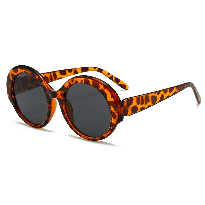 Runde Sonnenbrillen für Damen und Herren, Retro Kreisförmige Sonnenbrillen, Vintage Mode Damen Sonnenbrillen, PC-Rahmen Herren Brillen ﻿ Image