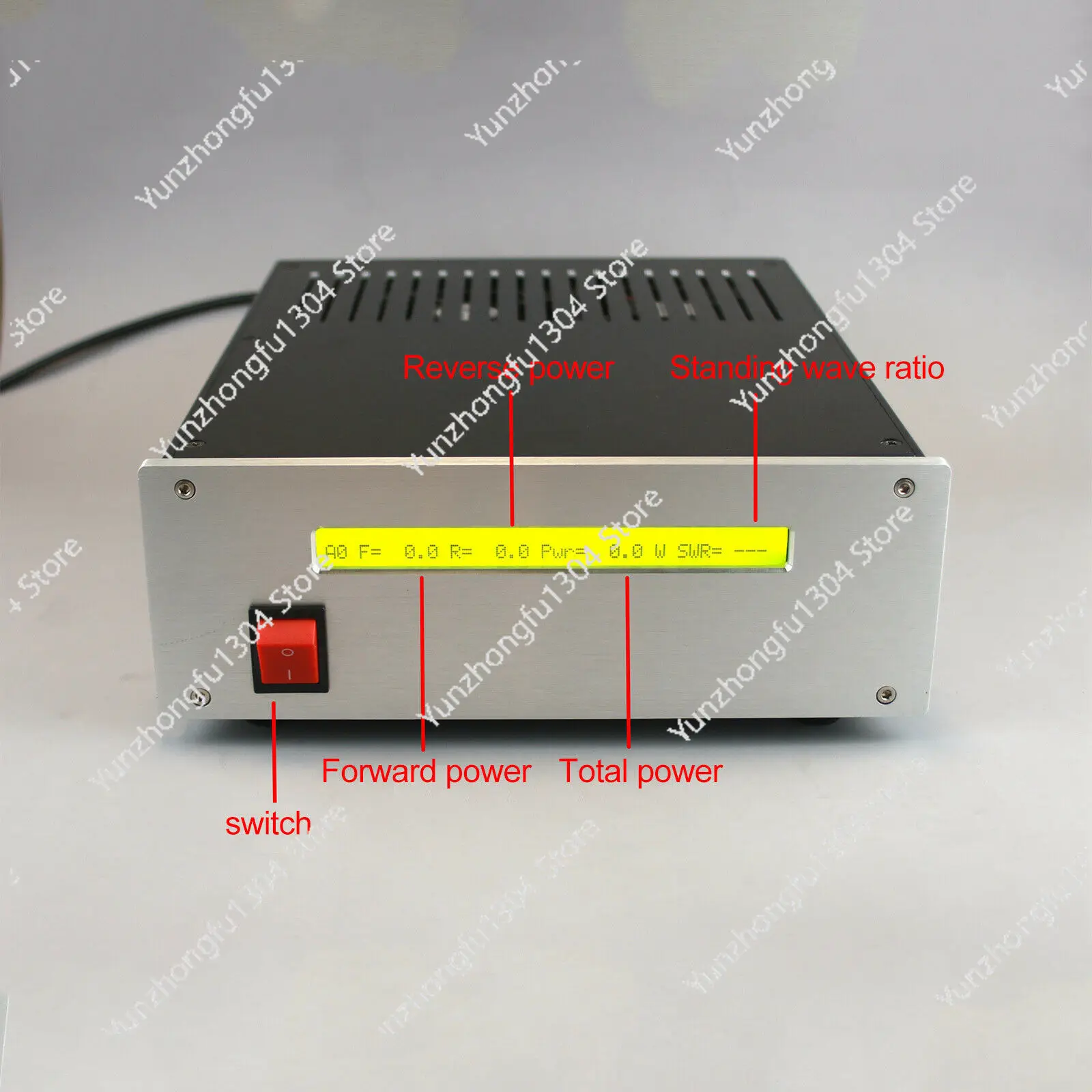 50W - 300W VHF FM HF-Leistungsverstärker FM 87-108 MHz VHF 136-170 MHz Campus-Radio / ländliche Campus-Übertragung Image