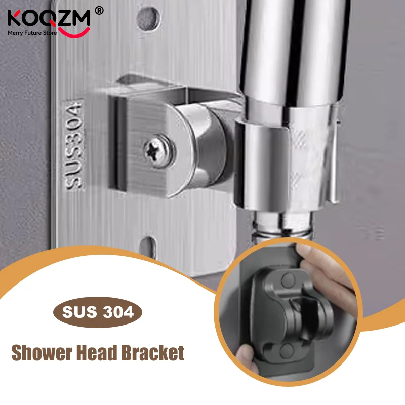1pc Dusche Halterung Basis Wand Montiert Duschkopf Halterung Wasserdicht Einstellbare Dusche Kopf Halter Badezimmer Dusche Kopf Unterstützung