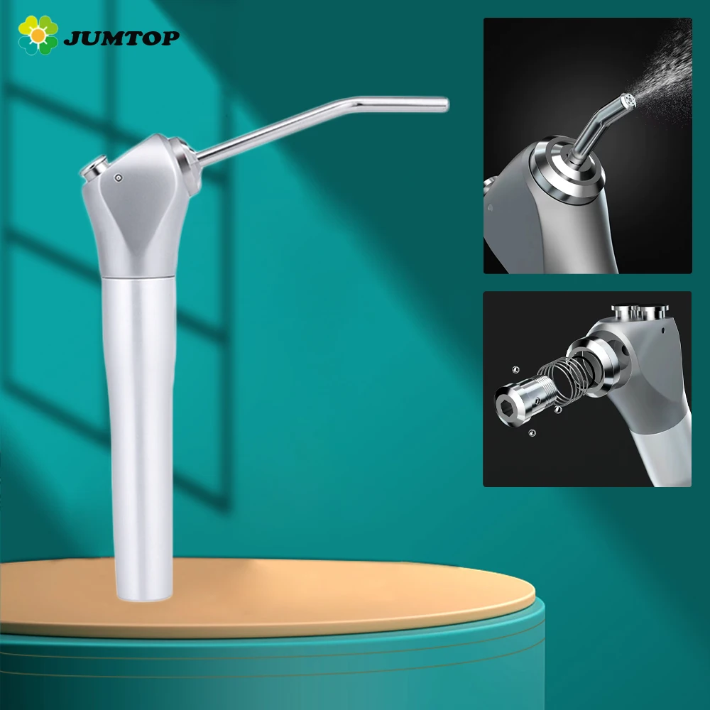 JUMTOP Dental Triple Spritze Handstück Luft Wasser Spray mit 2 Düsen Tipps Rohre Für Air Triple Spritze Zahnmedizin Werkzeuge Image