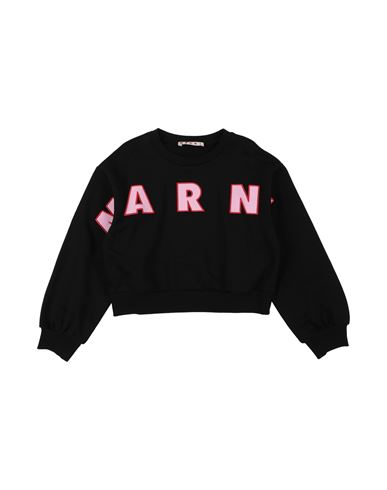 Marni Kid Girl Sweatshirt Black Size 10 Cotton