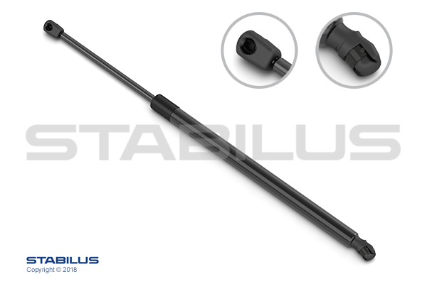 STABILUS Gasfeder, Koffer-/Laderaum // LIFT-O-MAT® 565N für HONDA 74870SZTH010M1 74820SZTG012 74820-SZT-A011-M1 614239 Image