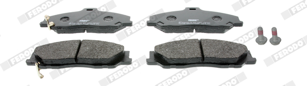 FERODO Bremsbelagsatz, Scheibenbremse vorne rechts links ohne Zubehör für FORD USA MAZDA UJY63323Z 4420002 UJY63328Z FDB1527 Image