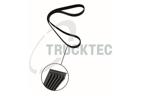 TRUCKTEC AUTOMOTIVE Keilrippenriemen 0119166 für Mercedes Image