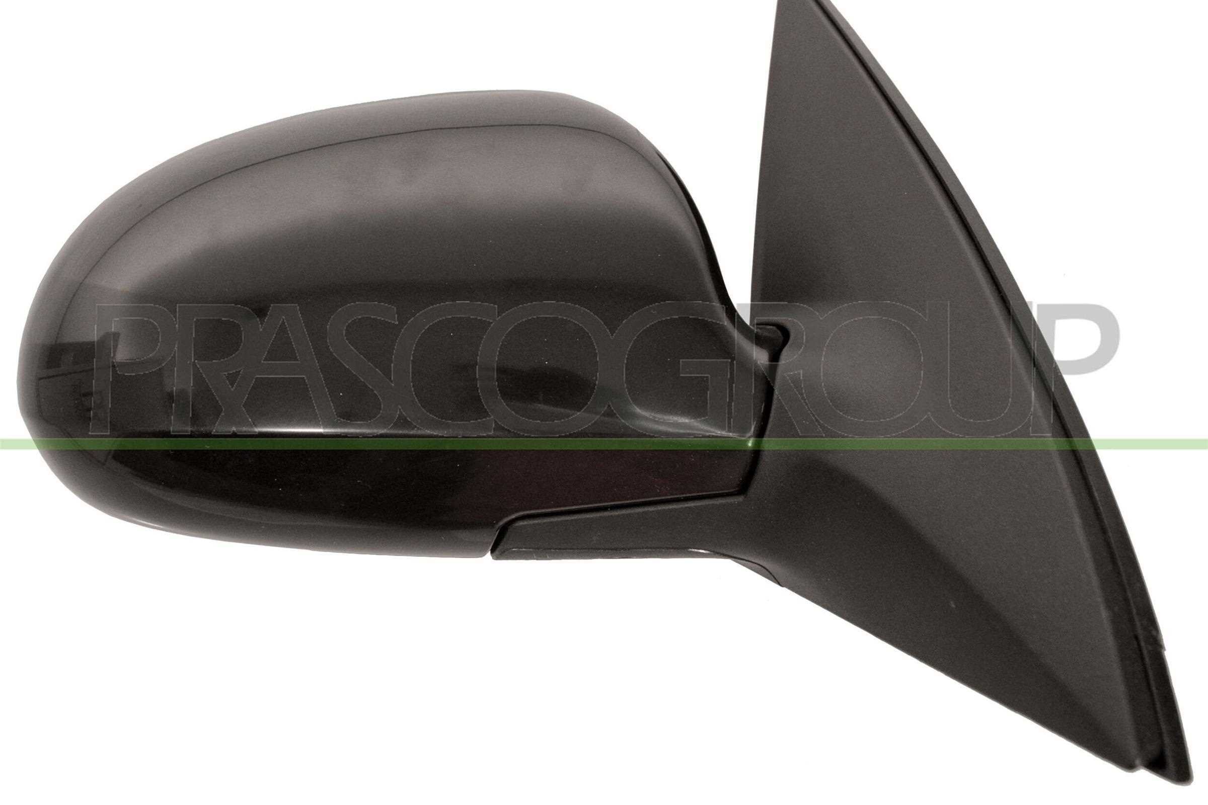 PRASCO Außenspiegel rechts schwarz für HYUNDAI 87620FD000 HN0407303 Image