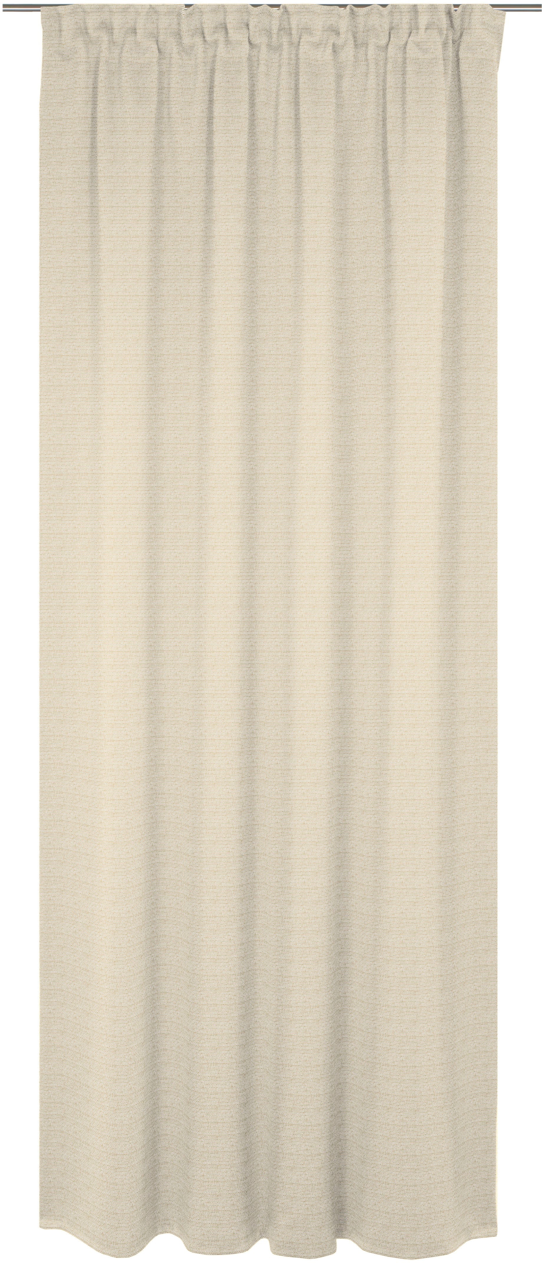 Vorhang WIRTH "Berwick" Gr. 5, gold (goldfarben), B:132cm H:255cm, Jacquard, Baumwolle, Polyester, Gardinen Image