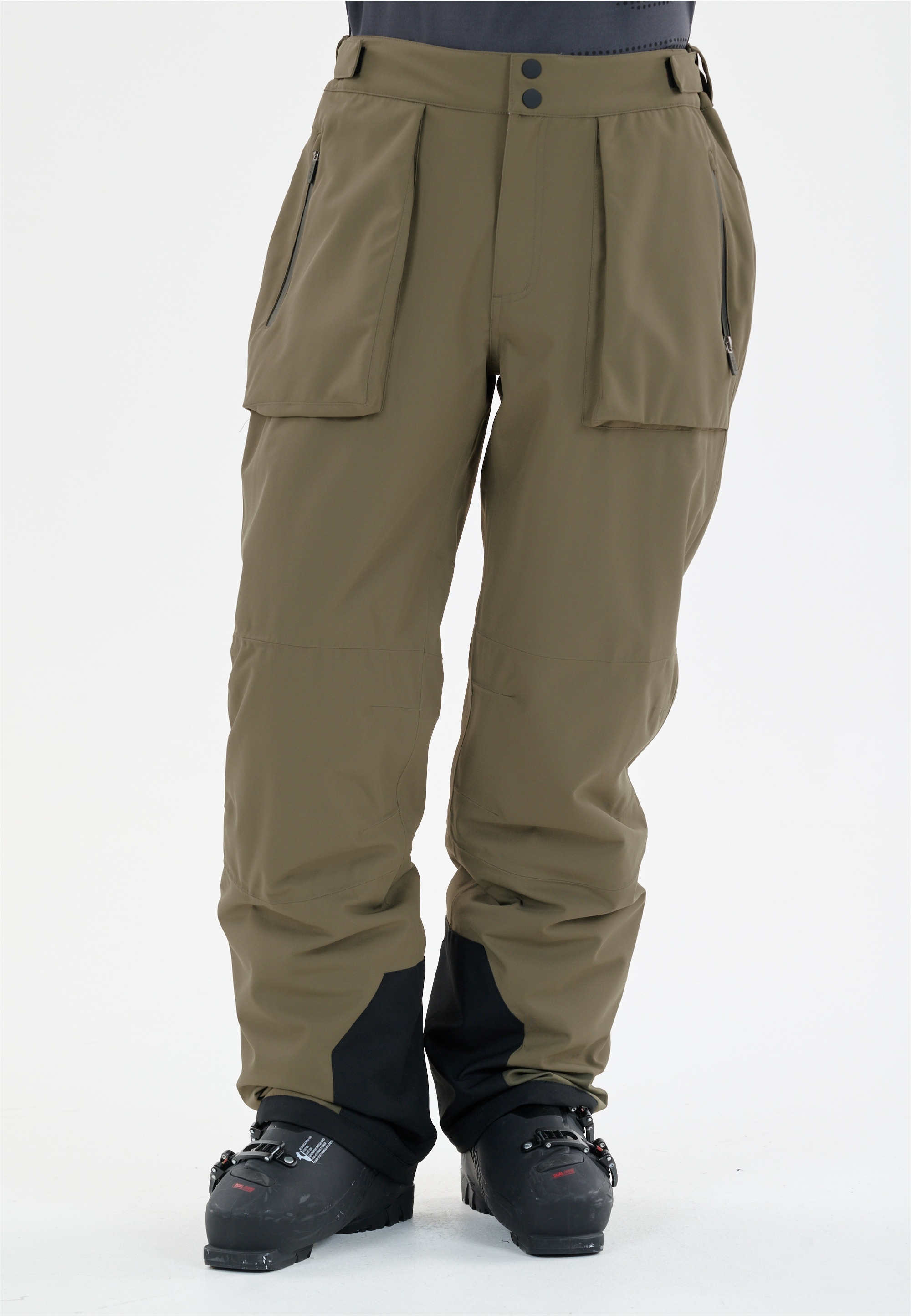 Skihose SLOPE "Killy", Herren, Gr. M, US-Größen, dunkelgrün, 100% Polyester, unifarben, lang, Hosen, aus wetterfestem und atmungsaktivem Material Image