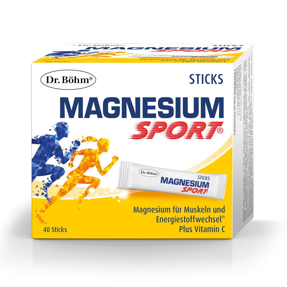 Dr.böhm Magnesium Sport Sticks 40x1,5 g Granulat Image
