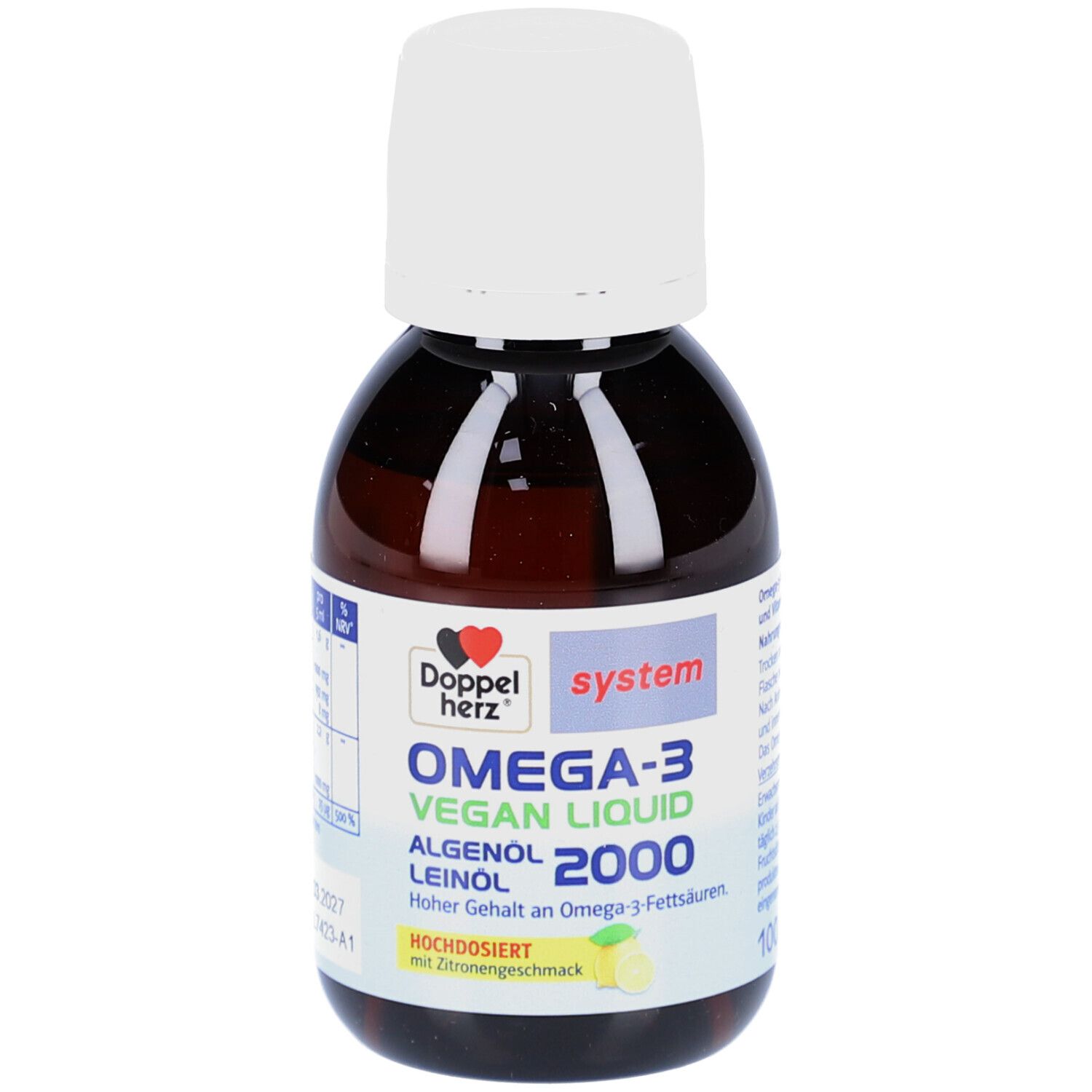 Doppelherz Omega-3 vegan Liquid 2000 system 100 ml Flüssigkeit Image