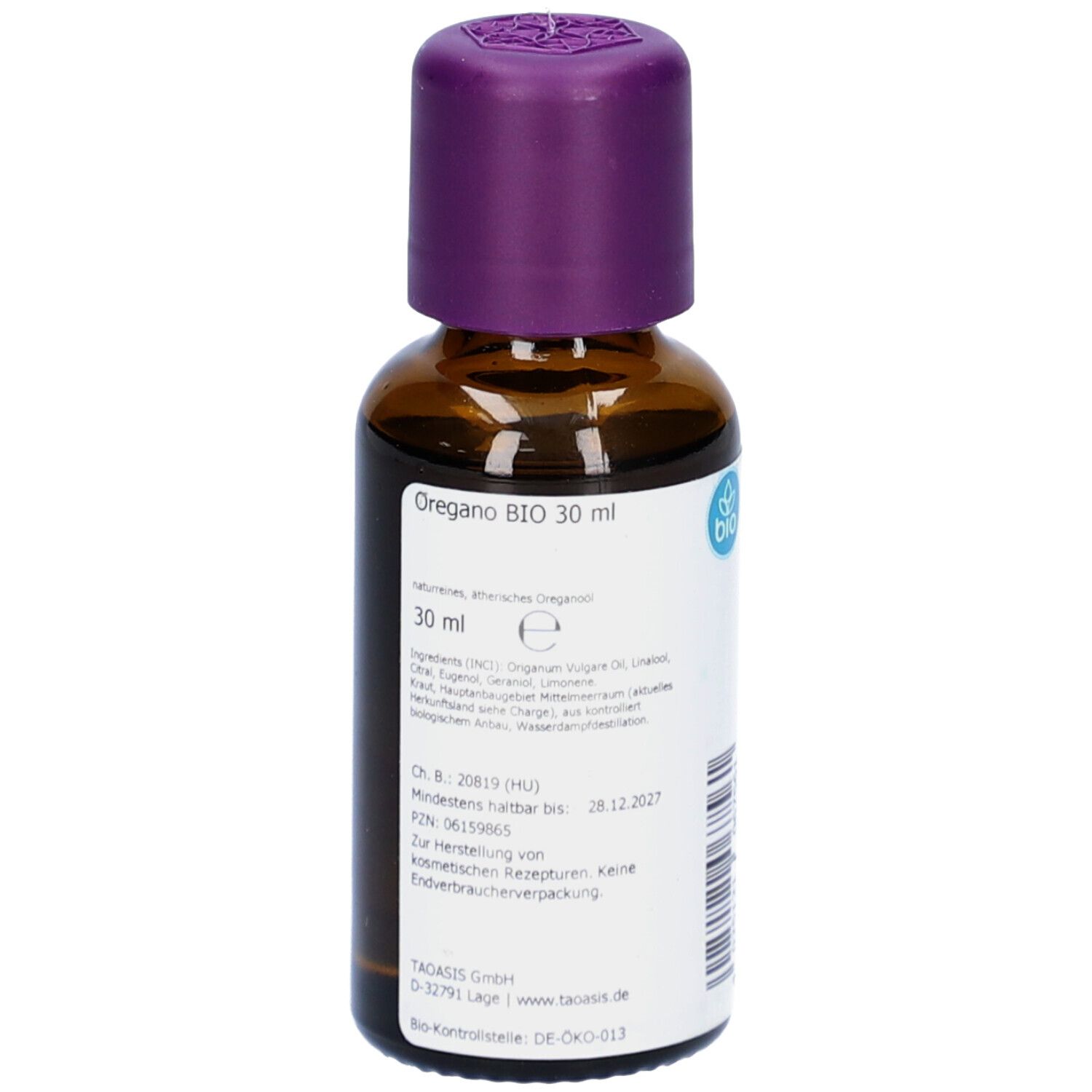 Oregano ÖL Bio 30 ml Ätherisches Öl Image