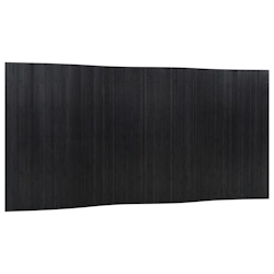 vidaXL Paravent Schwarz 165x400 cm Bambus Image