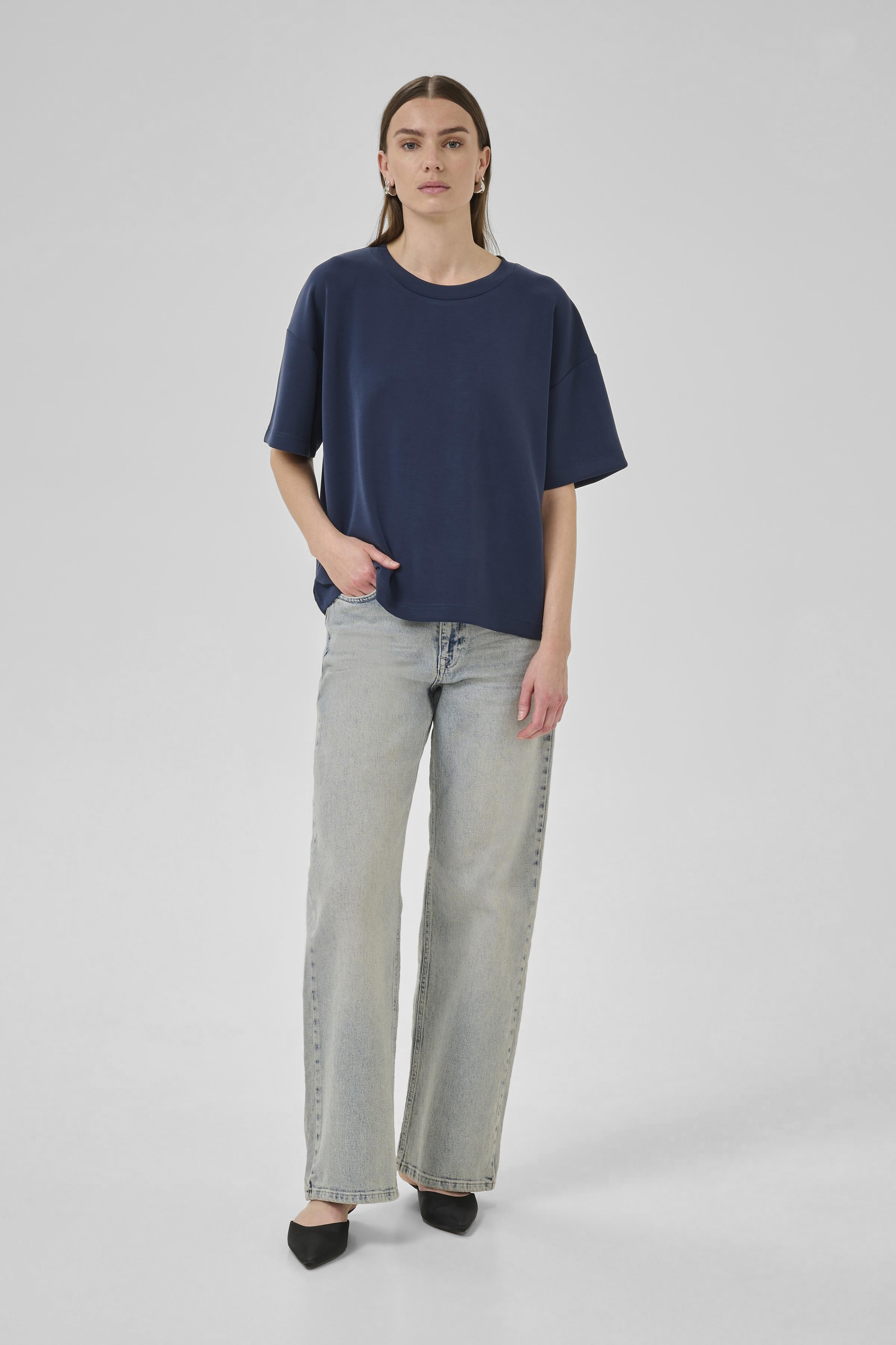 T-shirt HelleMW Baggy fit marine Image