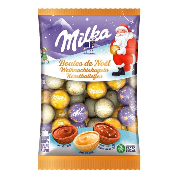 Milka Weihnanchtskugeln 350g Image