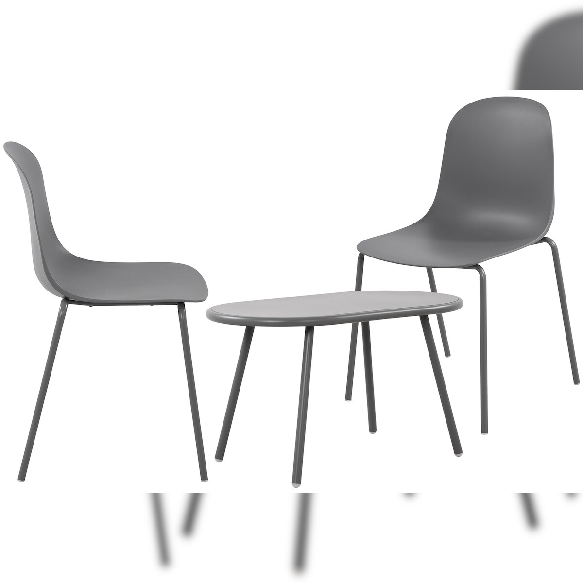 CLP 2er Sitzgruppe Veldin dunkelgrau Image