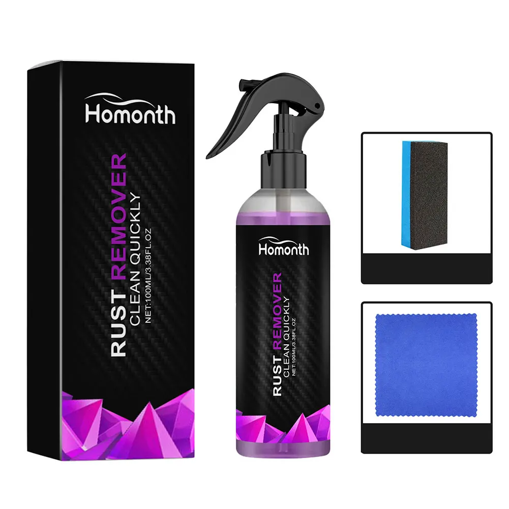 100ml Rostschutz mittel Entstaubung spray Auto Felgen staub reiniger Auto Radnabe Rostent ferner für die Reinigung der Fahrzeug wartung Image