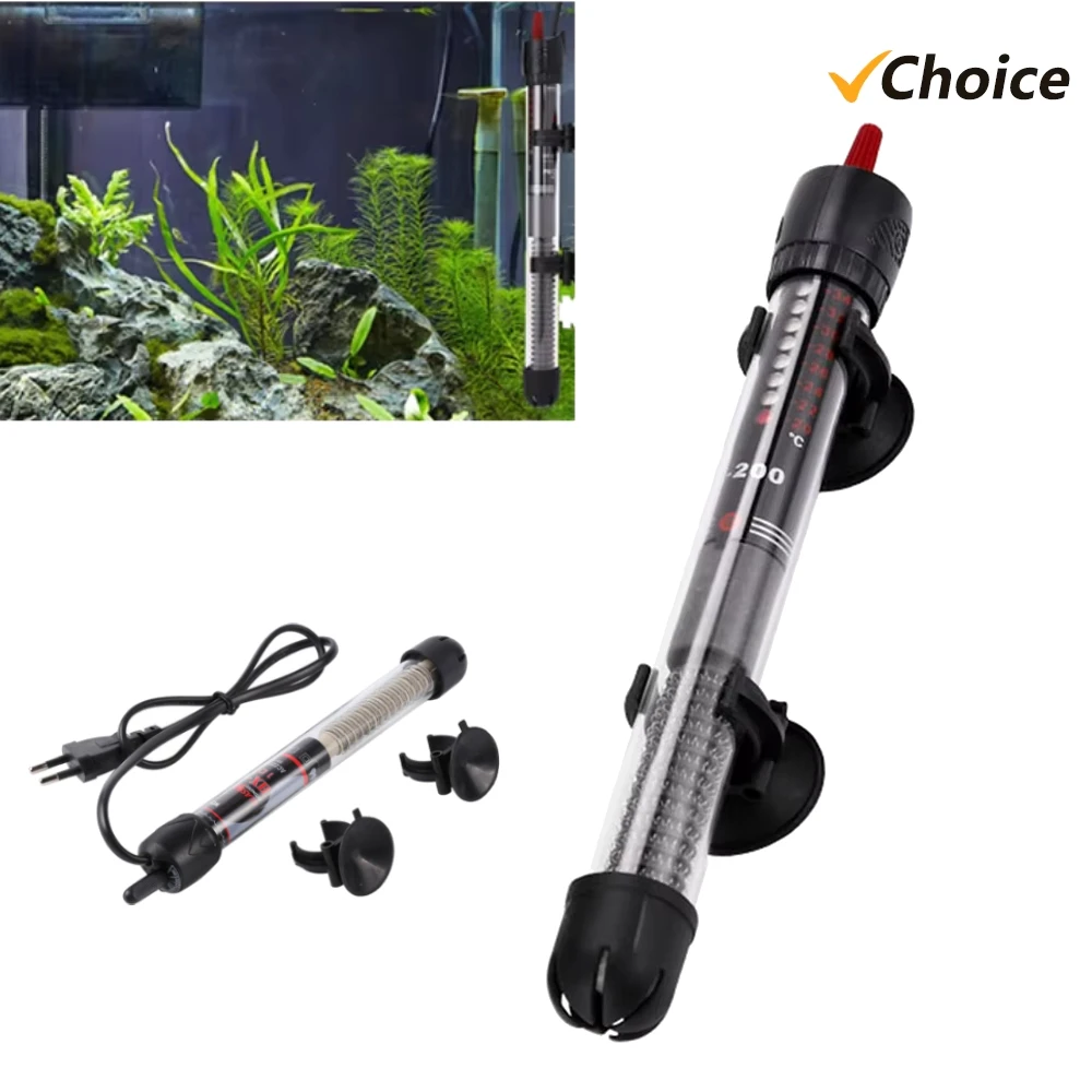 25/100/200/300W Aquarium Heizstab Aquarium Aquarium Heizung Tauch Einstellbare Temperatur Thermostat Aquarium zubehör
