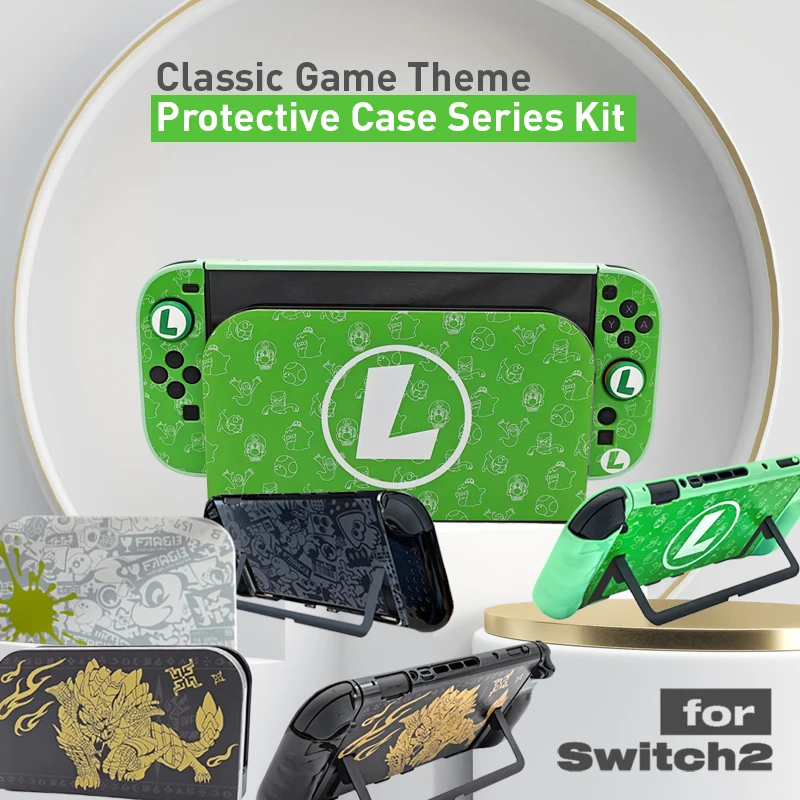 Klassische Dock Station Basis Für NS Schalter 2 Shell Cover Haut Gehäuse Schutzhülle Serie Kit Für NS Schalter 2 spiel Zubehör Image