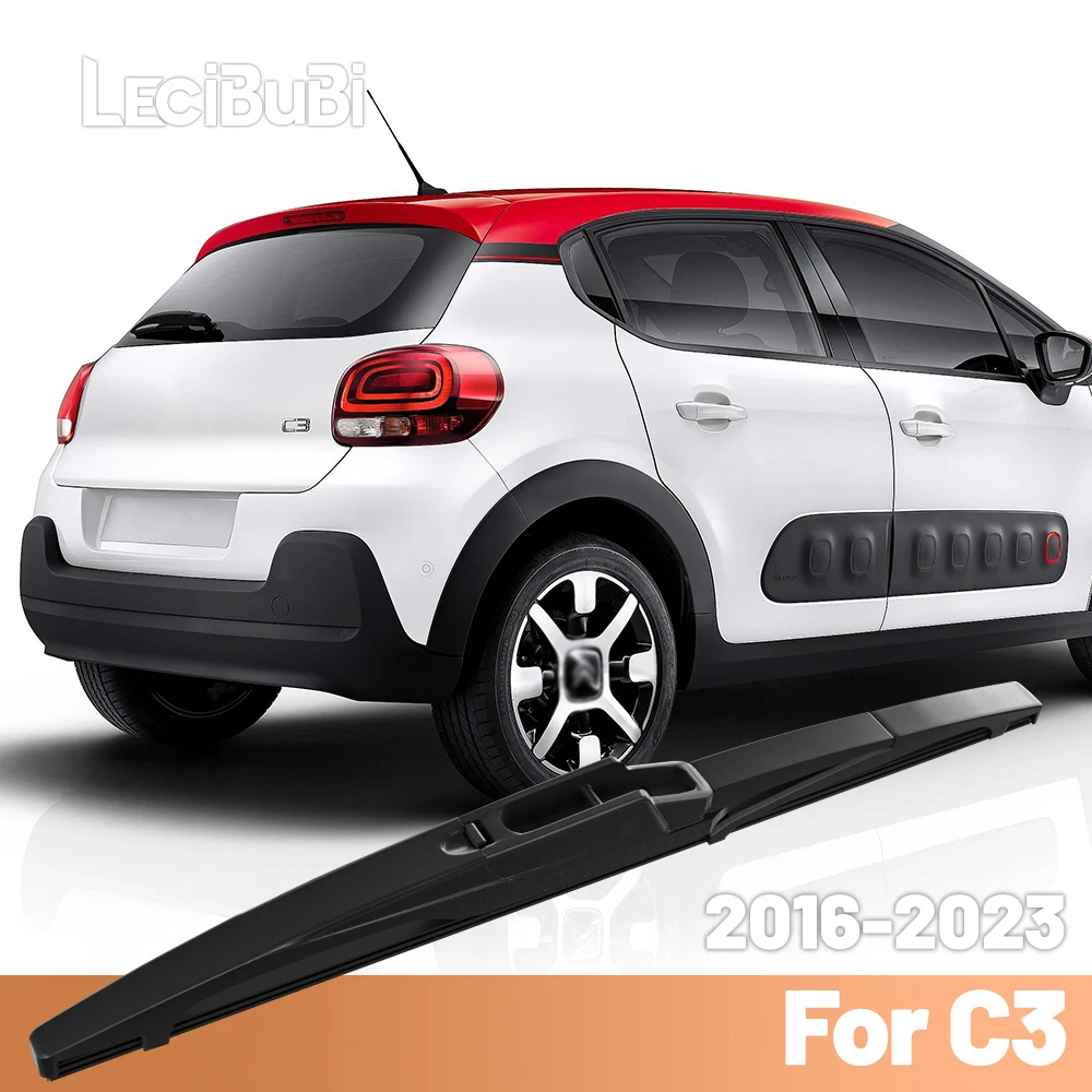 Per Citroen C3 SX SY 2016-2023 2017 2018 2019 2020 2021 2022 Parabrezza posteriore Parabrezza Spazzole Tergicristalli Posteriori Tergicristalli Accessori