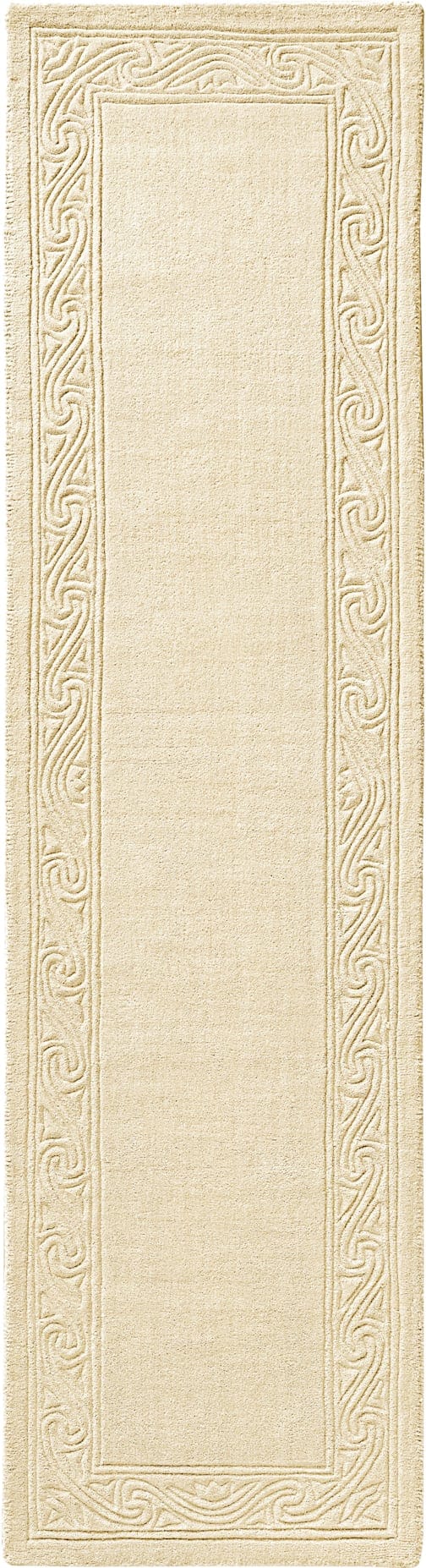 Teppich HEINE HOME Gr. 8, weiß (wollweiß), B:200cm H:20mm L:200cm, Wolle, Teppiche Image