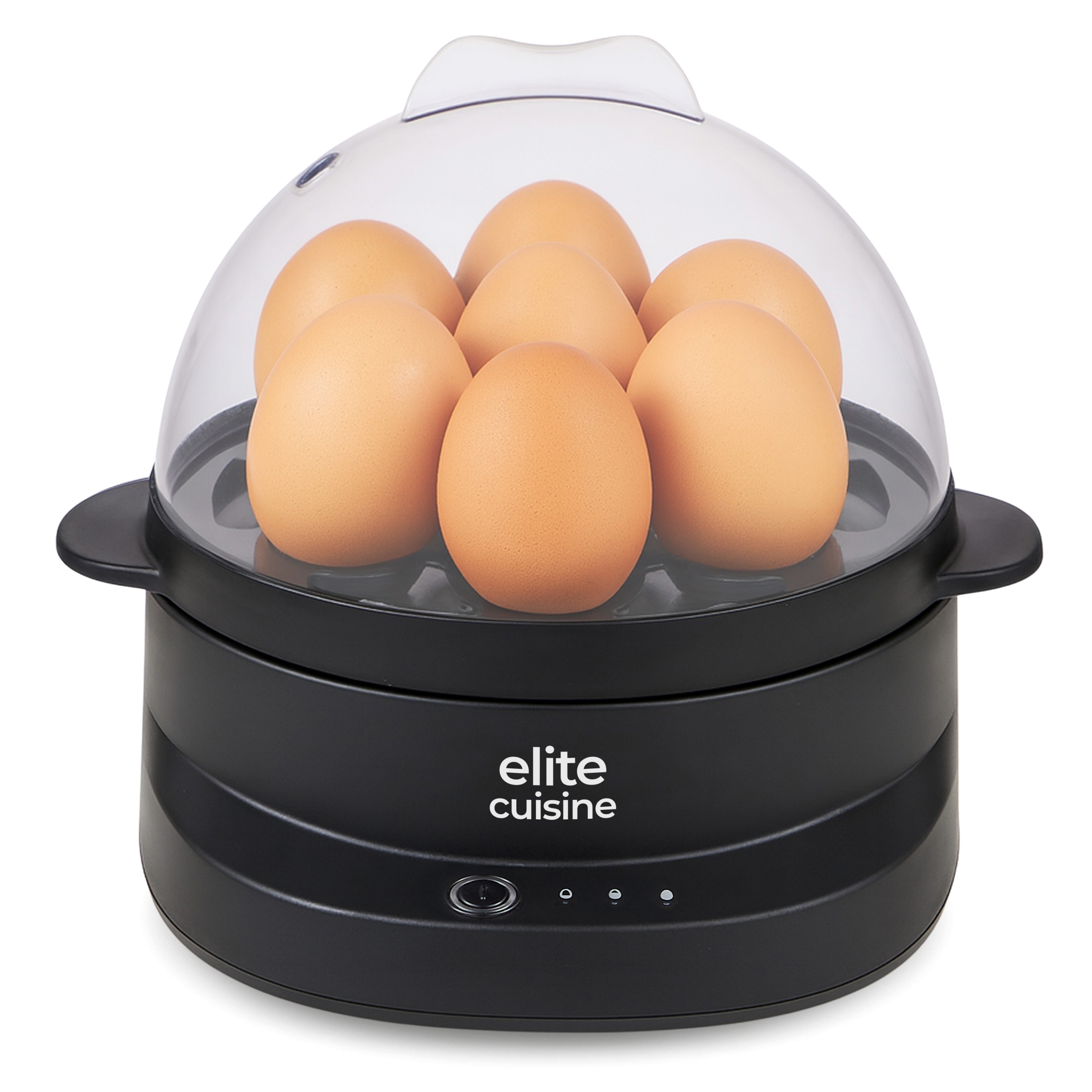 Elite Gourmet EGCL2501 7-Eggs Cooker, Voice Alert