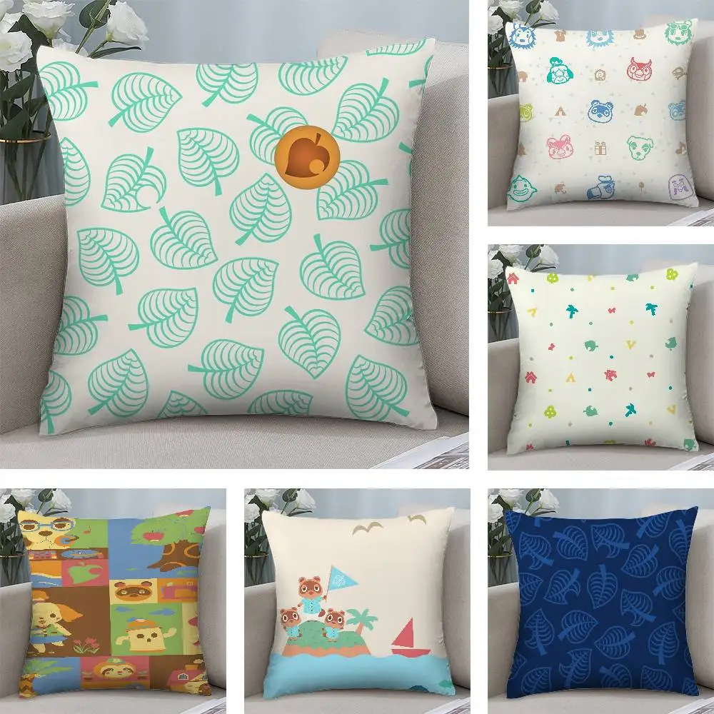 Spiel Nette A-Tier C-Crossing Kissen Fall Kurze plüsch doppelseitige Druck Platz Werfen Kissen Abdeckungen Sofa hause Kissen Dekor Image