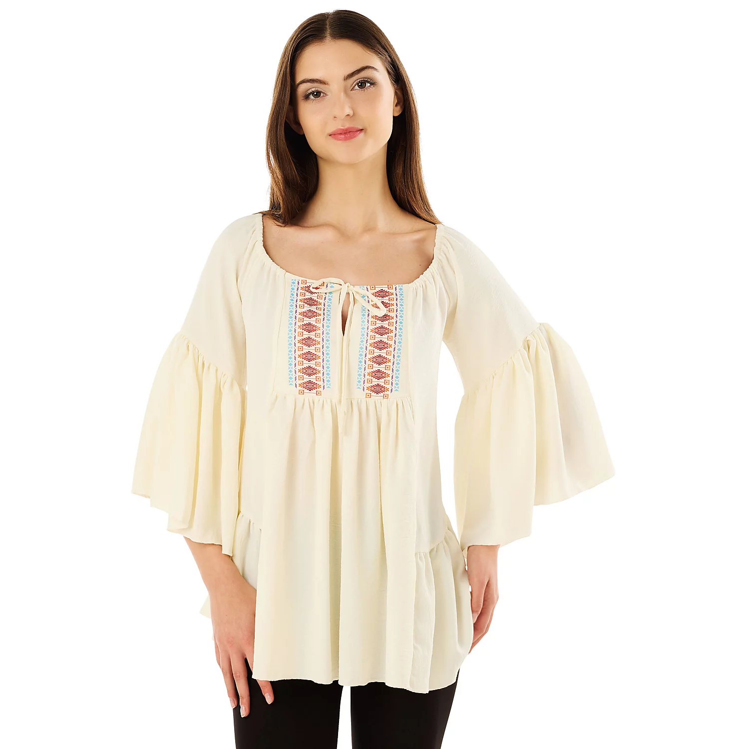 Tunika Boho, beige