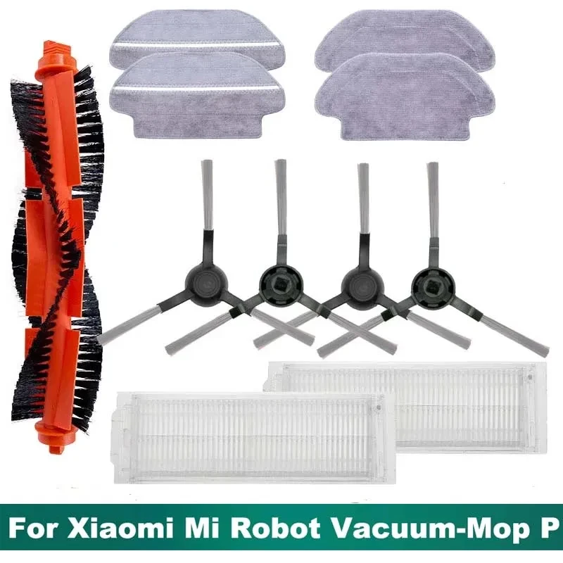 Hauptseitenbürste Hepa-Filter Mopp für Xiaomi Mijia Mi Robot Vacuum-Mop Pro STYTJ02YM 2S 3C Viomi V2 PRO V3 SE Staubsauger Image