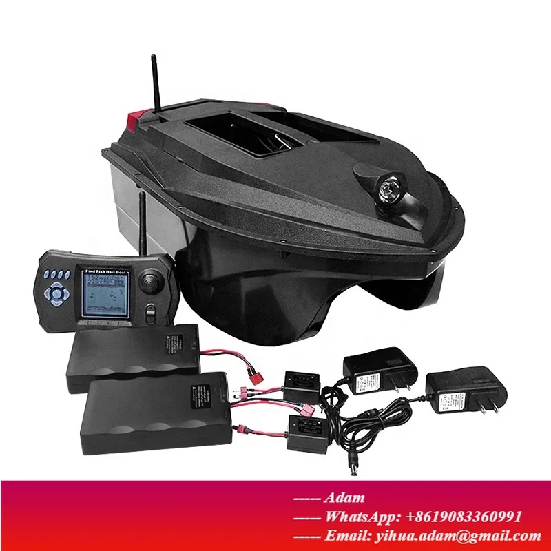 Automatisch Rückkehrender GPS-Sonar-Köderboot-Fischfinder Skywolf TL-380 433MHz Echolot-Angelköderboot mit 12 Nestern (Standard TL380A) Image