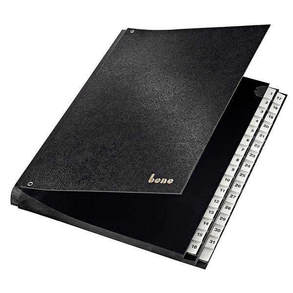 bene Pultordner 1-31 DIN A4 27,2 cm, 27.2x35.5 cm Image