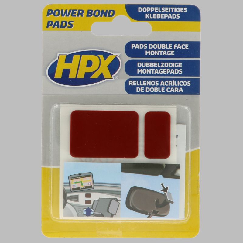 MOTIP Klebepads doppelseitig anthrazit PB1000 Klebeband Image