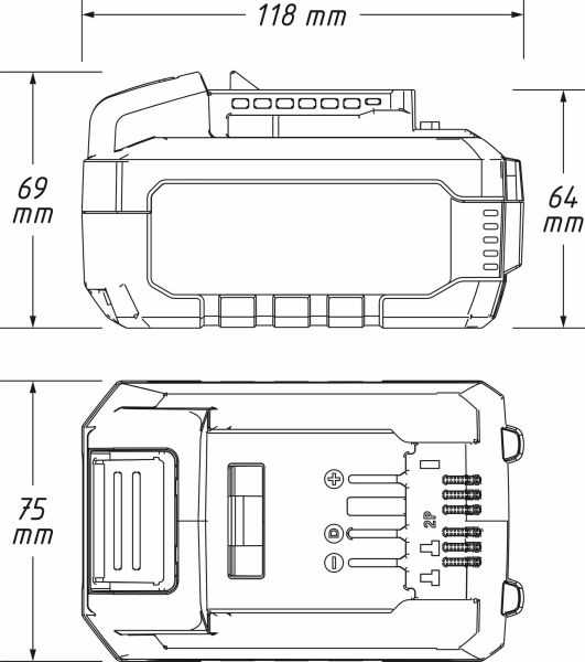 HAZET Ersatzakku, Akkuschrauber 9500-05 Image
