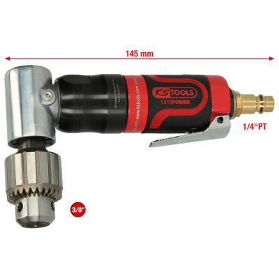 KS TOOLS Winkelbohrmaschine (Druckluft) 515.5525 Image
