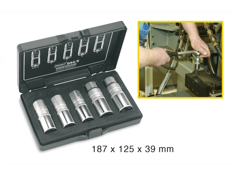HAZET Bolzenausdreher Safety-Insert-System, SmartCase für VW ASE46844700000 5515 844/5 Image