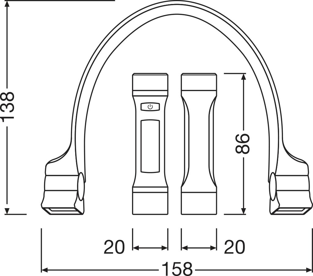 OSRAM Handleuchte ledil413 Image