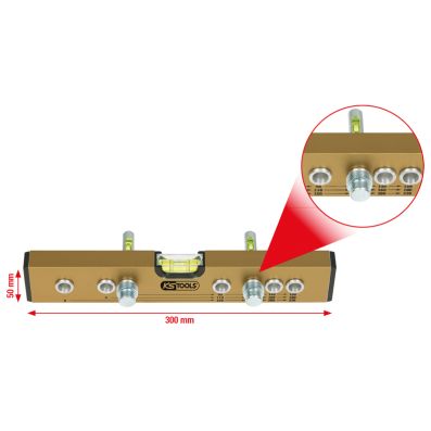 KS TOOLS Wasserwaage 204.2000 Image