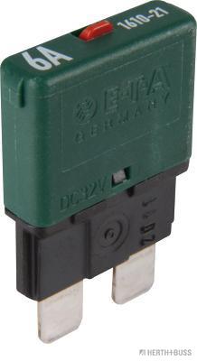 HERTH+BUSS ELPARTS Sicherungsautomat mit Rückstellknopf Grün 50295966 Image