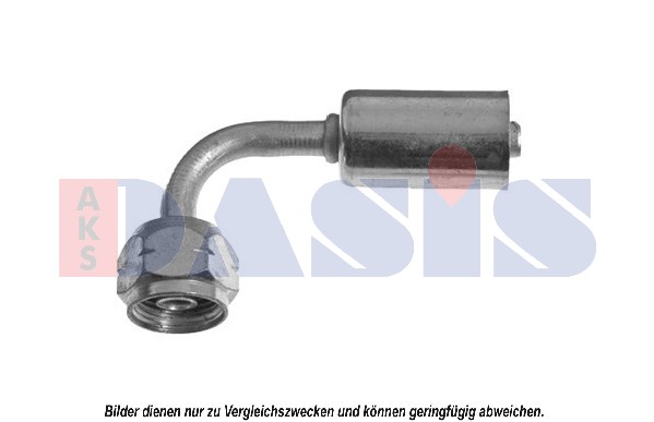 AKS DASIS Anschlussstutzen, Schlauchleitung Ø6mm 6mm 911512N Image