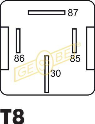 GEBE Relais, Arbeitsstrom 12V 9 9420 1 Image