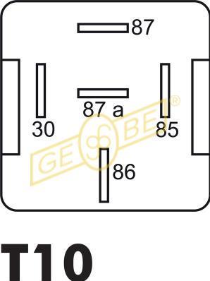 GEBE Relais, Arbeitsstrom 24V 9 9075 1 Image