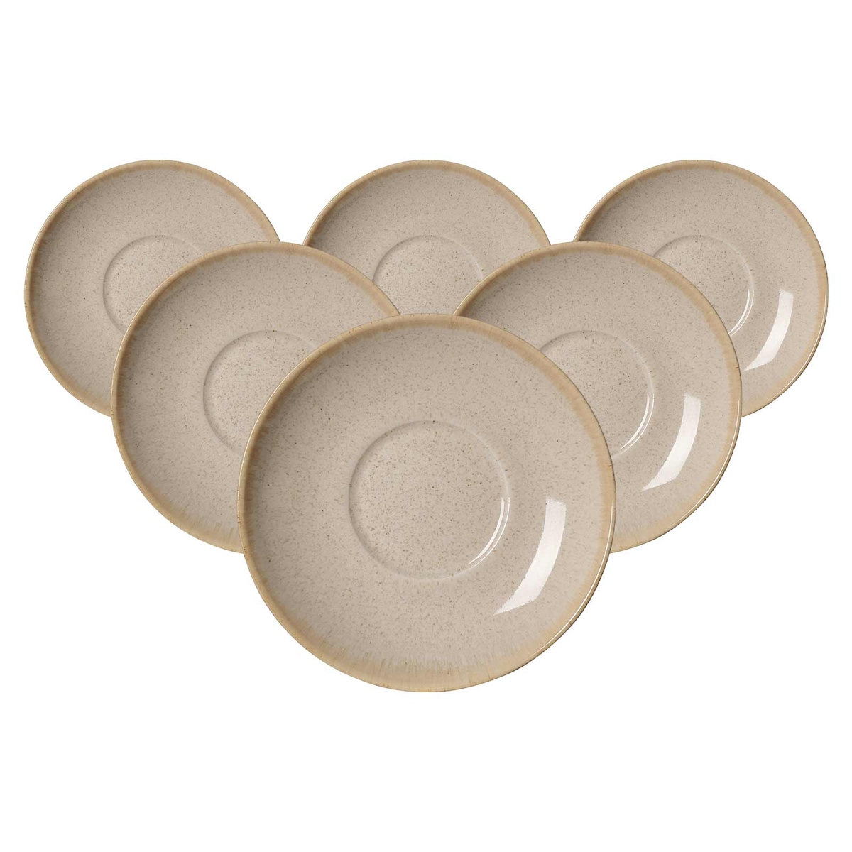Ritzenhoff & Breker Sahara Kaffeeuntertasse ø 14,5 cm 6er Set - Creme Image