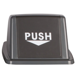 cookmax Deckel mit "PUSH" Klappe grau Image