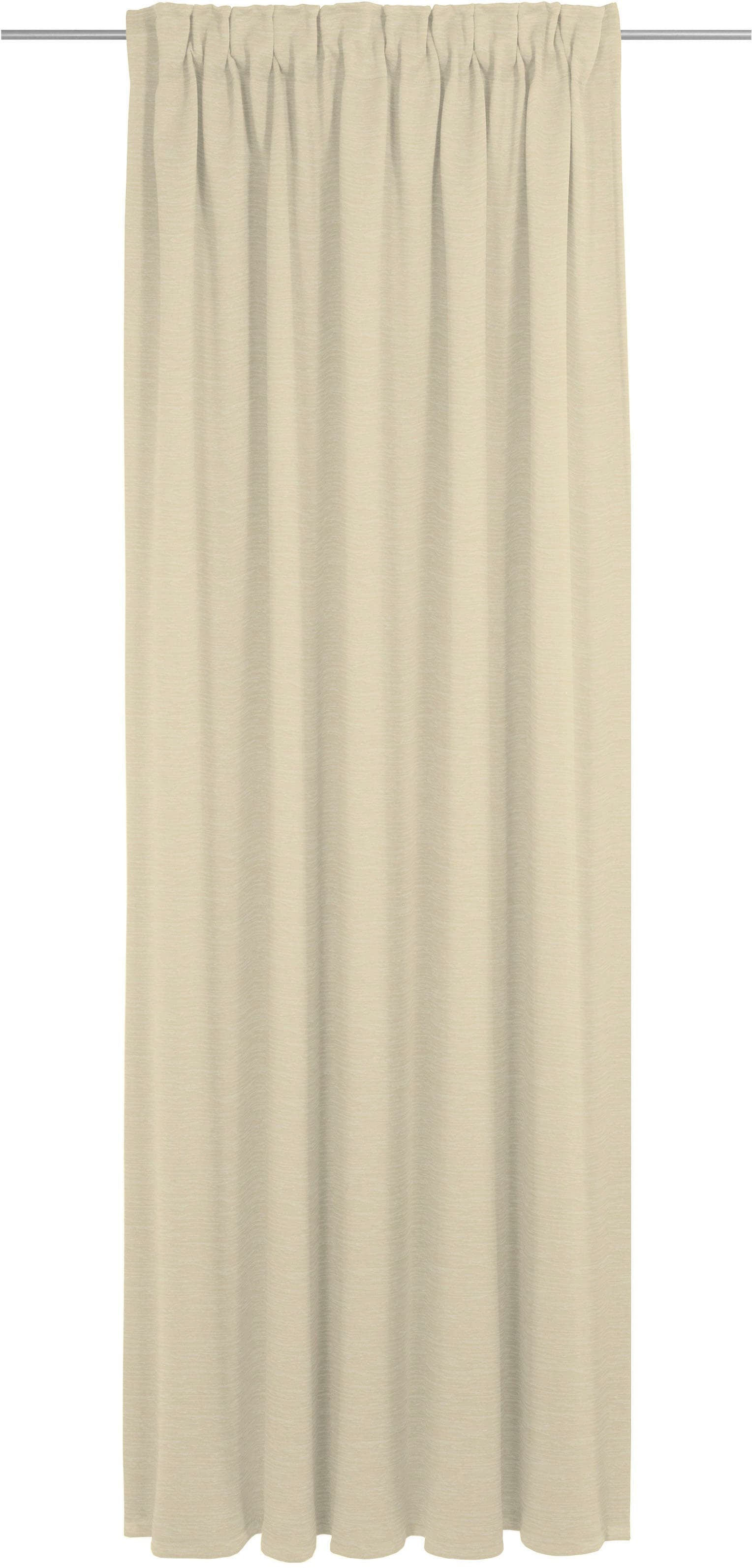 Vorhang WIRTH "Trondheim B", beige (natur), B:132cm H:285cm, Polyacryl, Gardinen, nach Maß Image