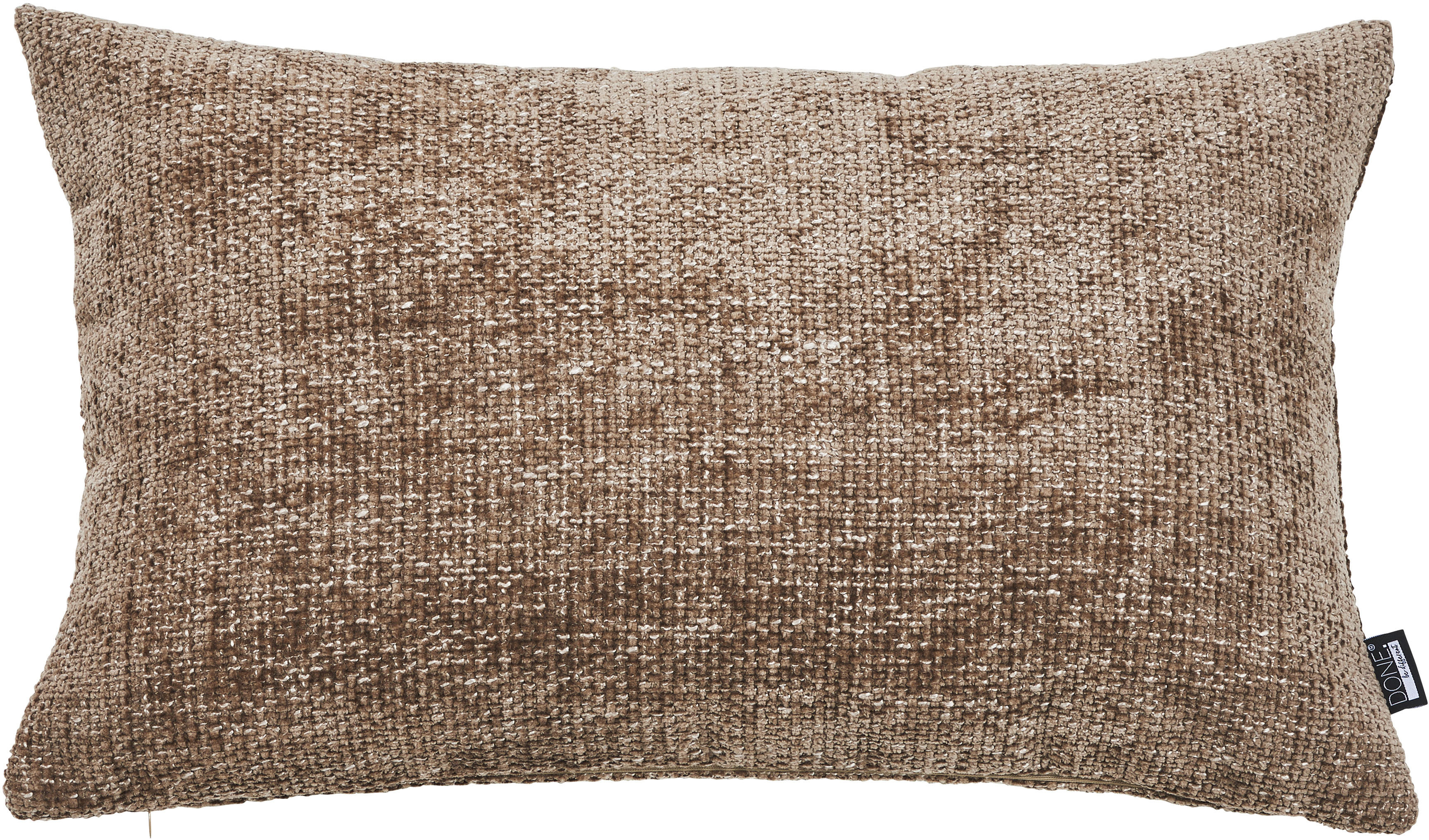 Kissenbezug DONE. "Glow", taupe, B:40cm H:1cm L:60cm, Polyester, Polyester, Kissenbezüge Image