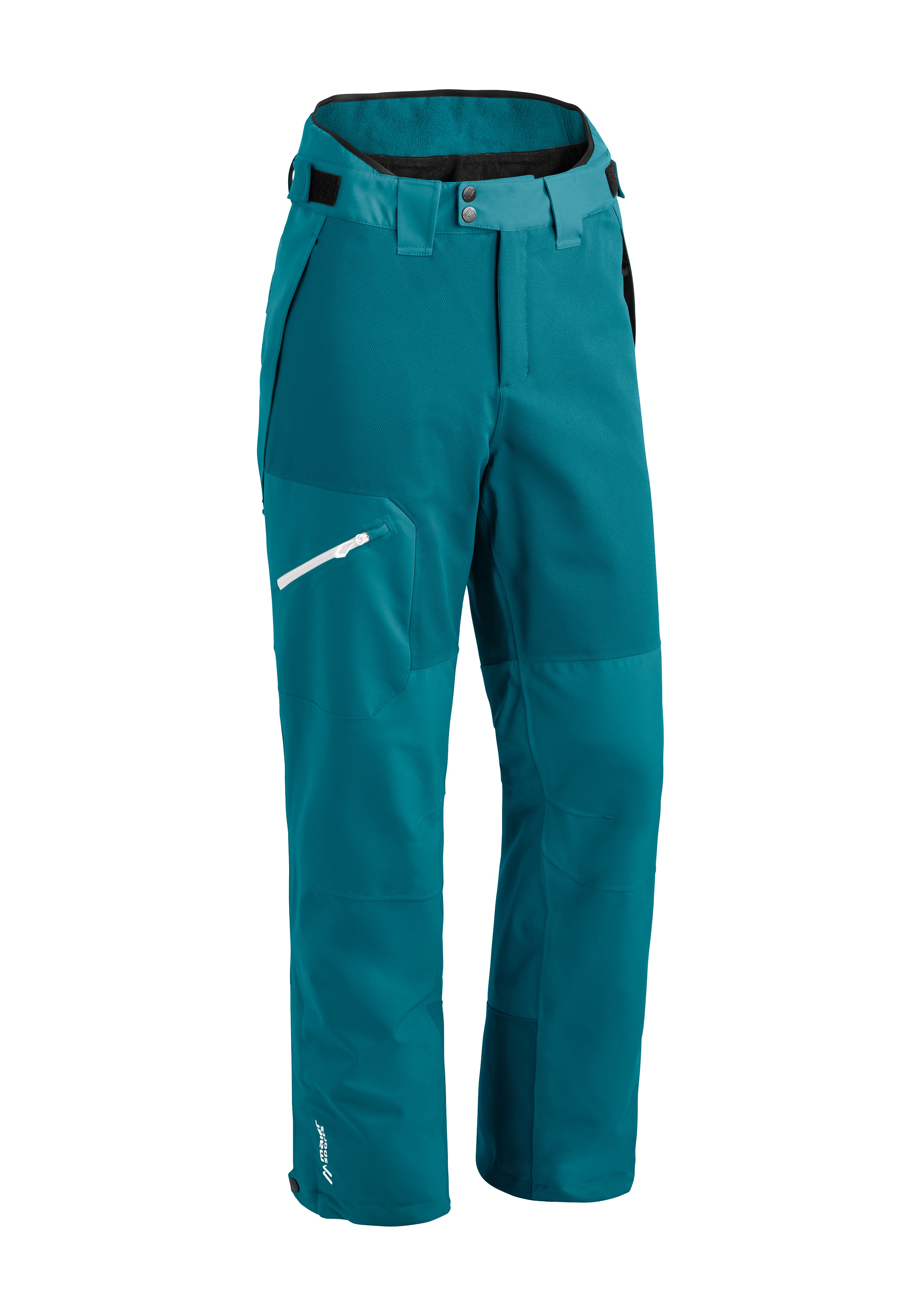 Skihose MAIER SPORTS "HUBI", Herren, Gr. 58, Normalgrößen, blau (saphirblau), 100% POLYESTER, Hosen, Herren Schneehose atmungsaktiv und wasserdicht Regular Fit Image