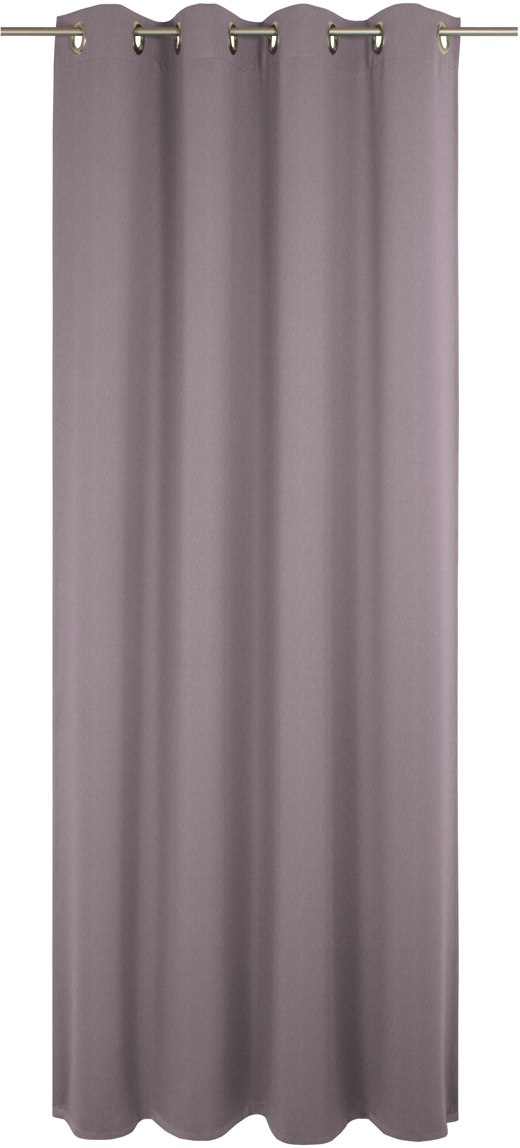 Vorhang WIRTH "Sunday", lila, B:142cm H:355cm, Baumwolle, Polyester, Gardinen, nach Maß Image