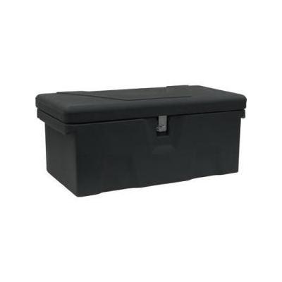 TrailerStar Products Poly Storage Chest Truck Box Black, 32 1/8in.