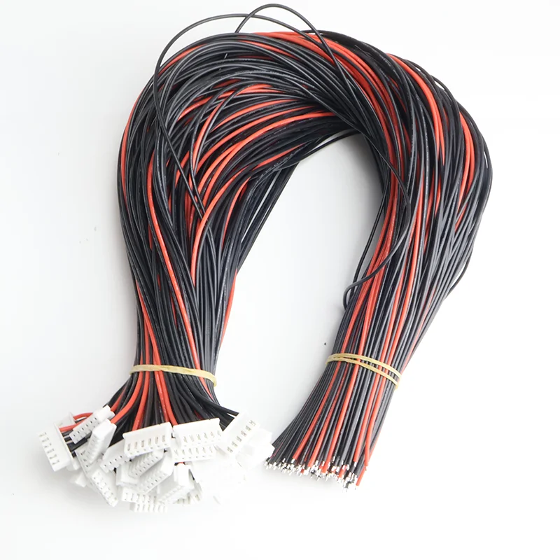 6 teile/los Jst-XH 1S/2S/3S/4S/5S/6S/7S/8S 500mm 22AWG Lipo Batterie Balance Ladegerät Kabel Imax B6 Stecker Stecker Kabel RC Modell DIY Image
