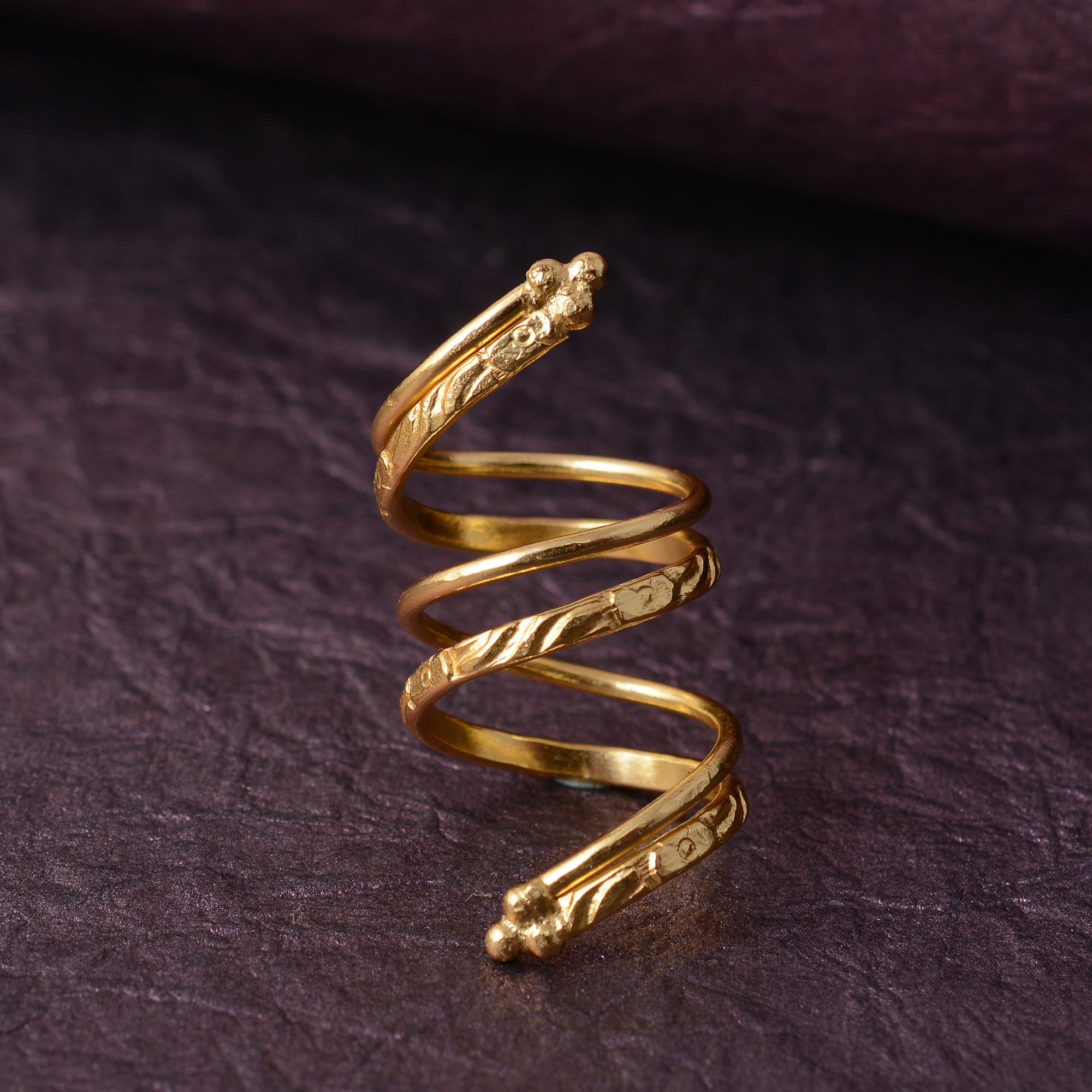 Anello di supporto regolabile in ottone per dita: artrite, dito a scatto, sindrome di Ehlers-Danlos